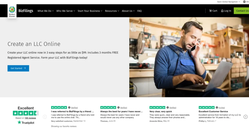 Key Features of BizFilings