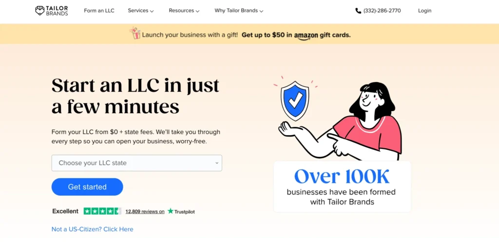 Tailor Brands Pricing